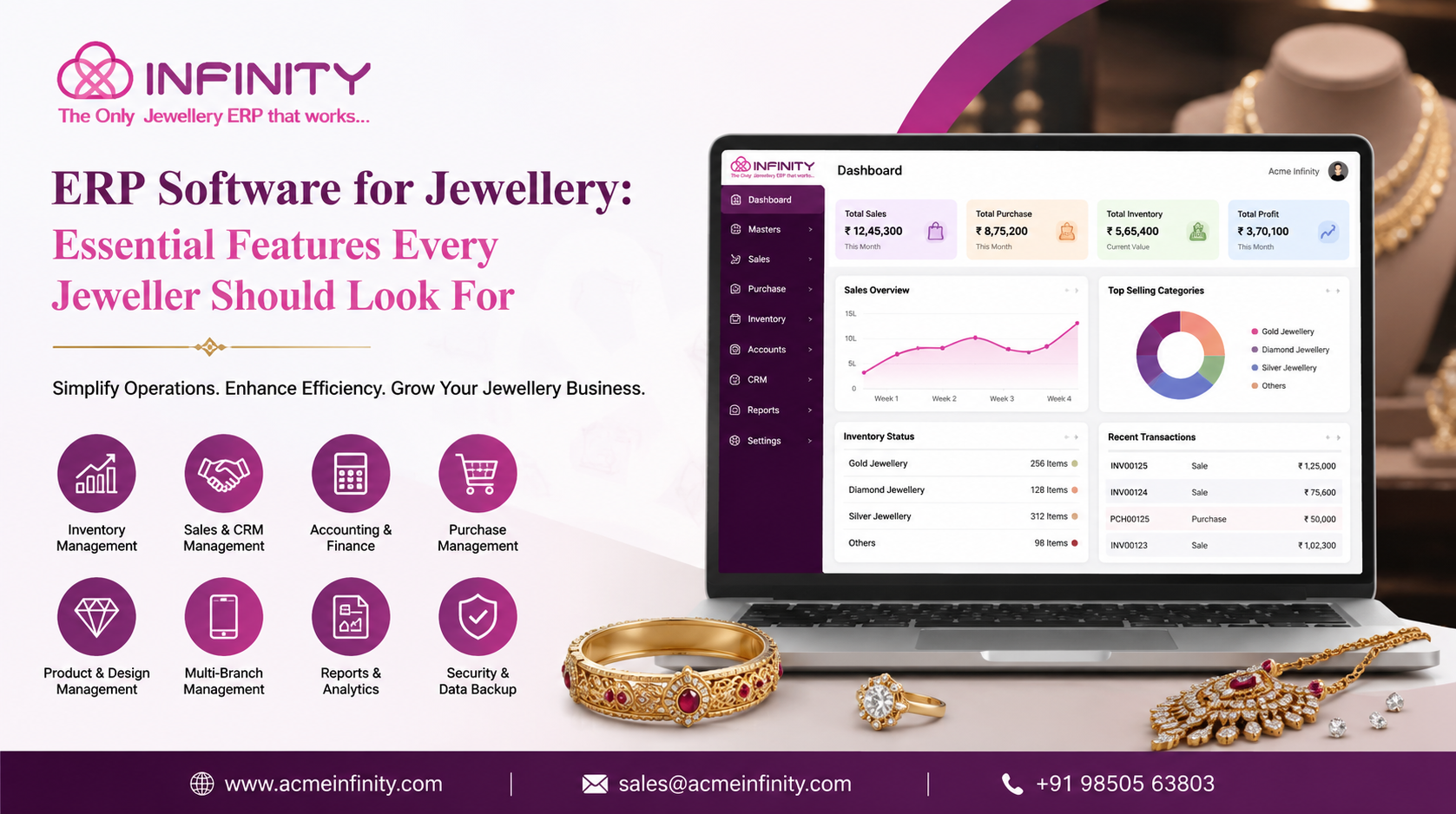 ERP Software for Jewellery