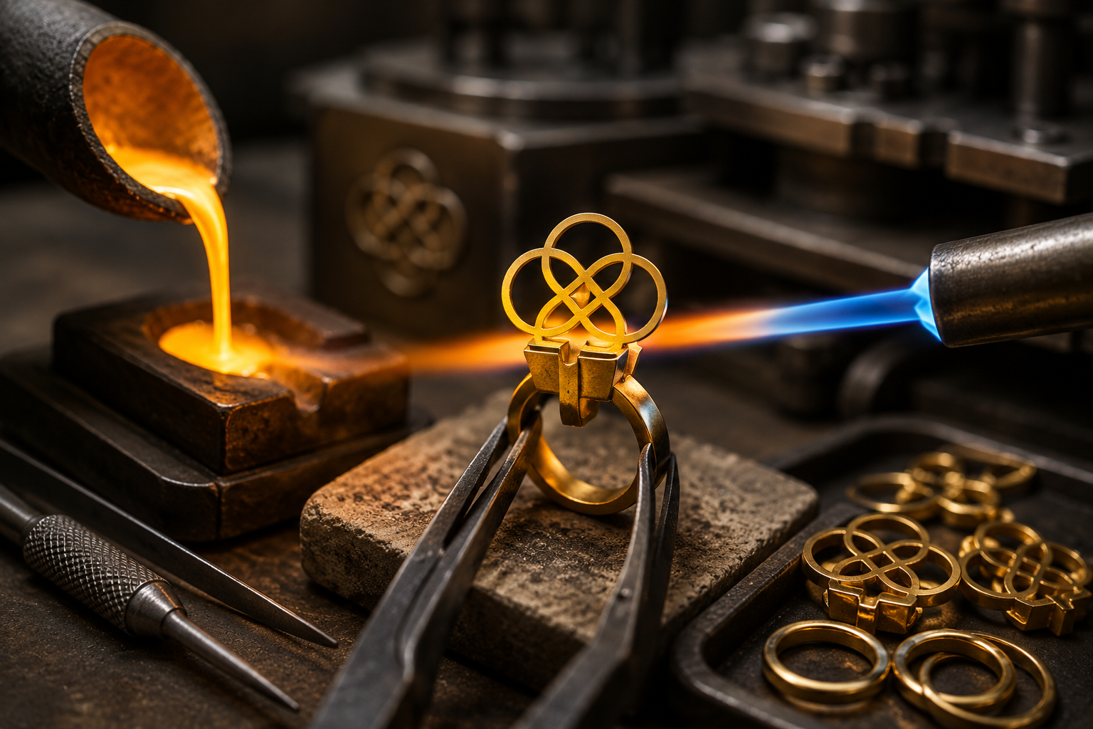 Acme Infinity ERP dashboard for jewellery retailers