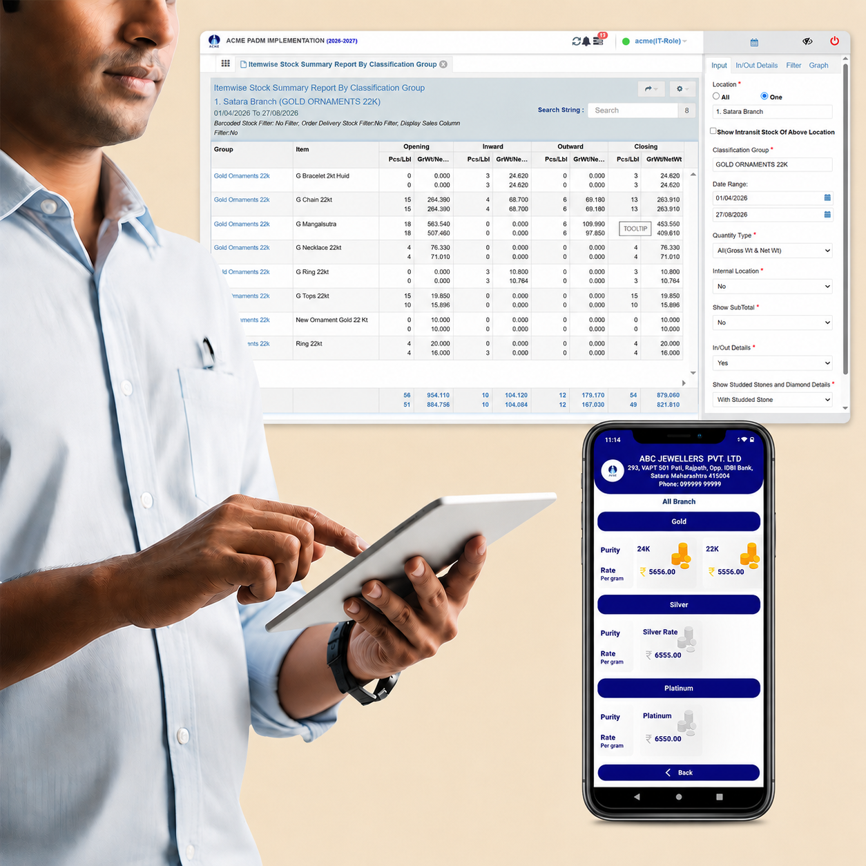 Complete Jewellery Store Management Software