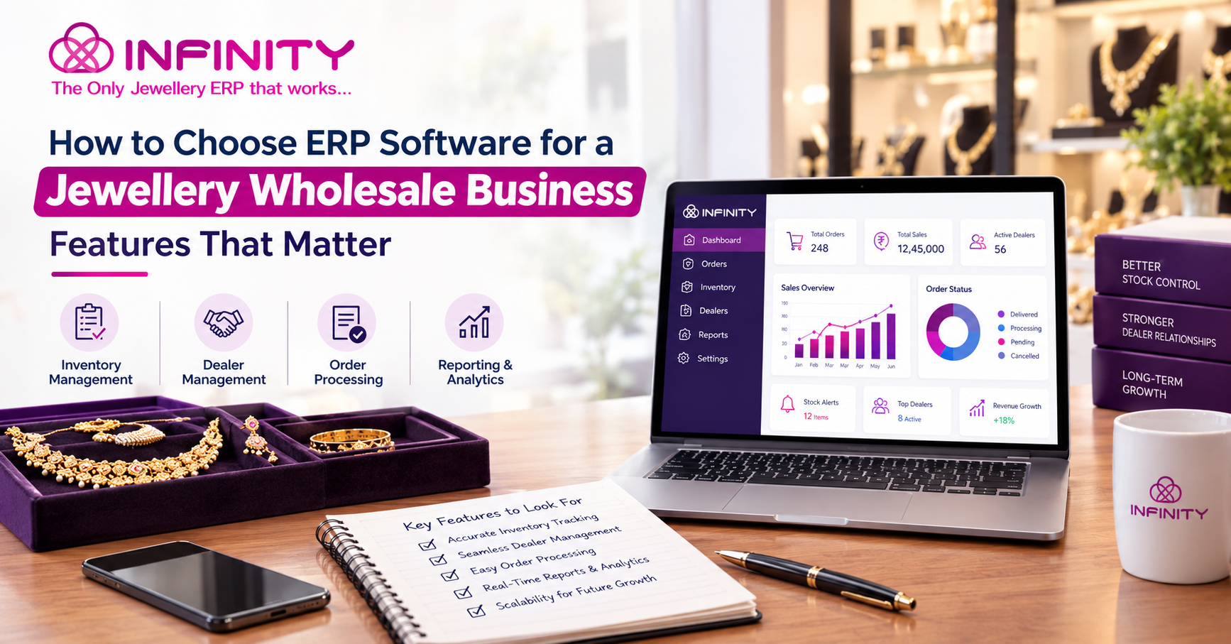 ERP software for jewellery wholesaler